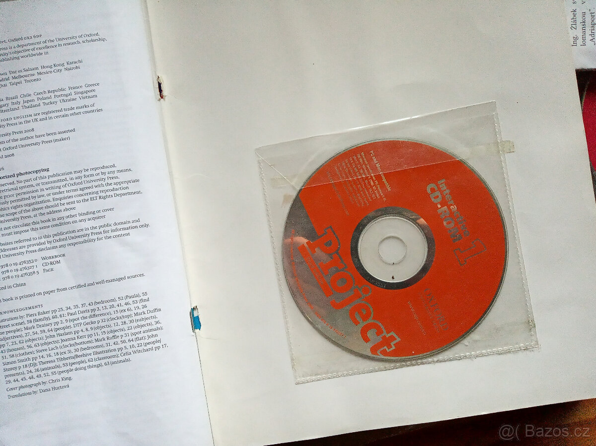 Project 1 - třetí vydání - pracovní sešit + CD-ROM - 3