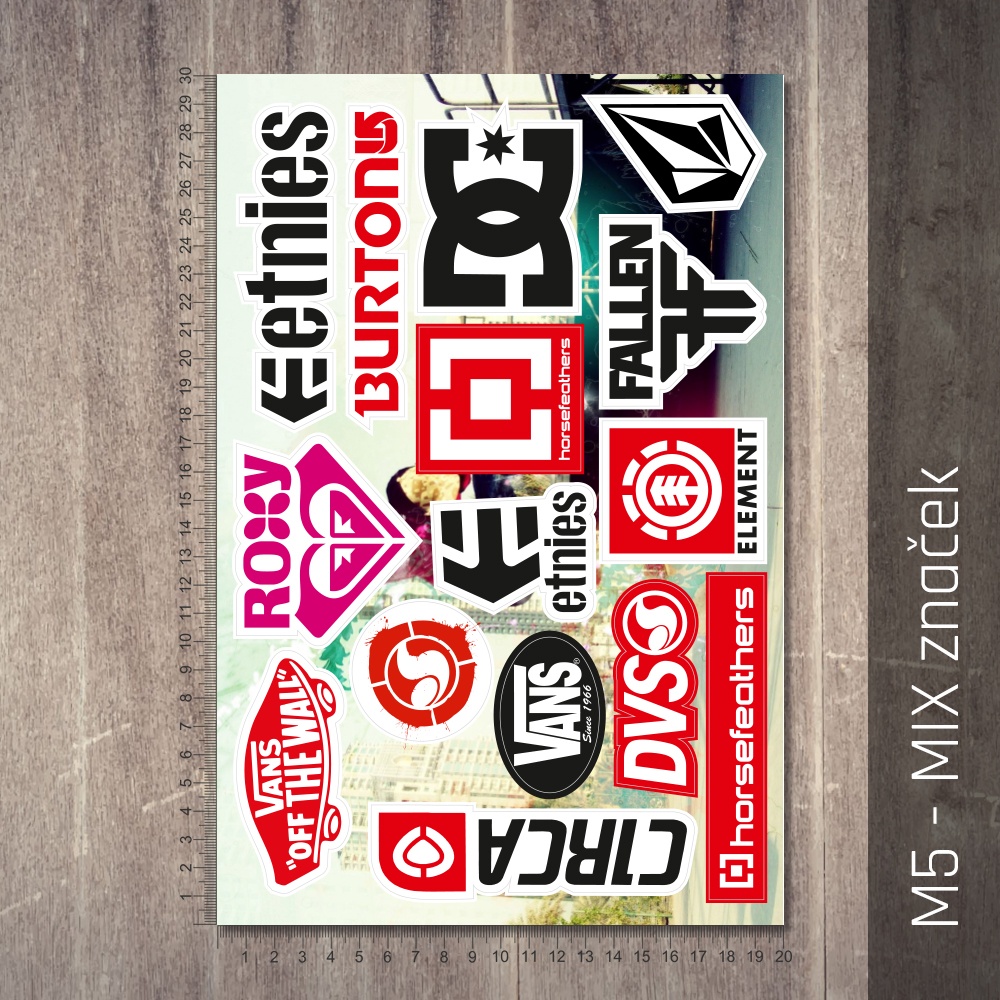 Samolepky Mix Arch 20x30 cm - 3