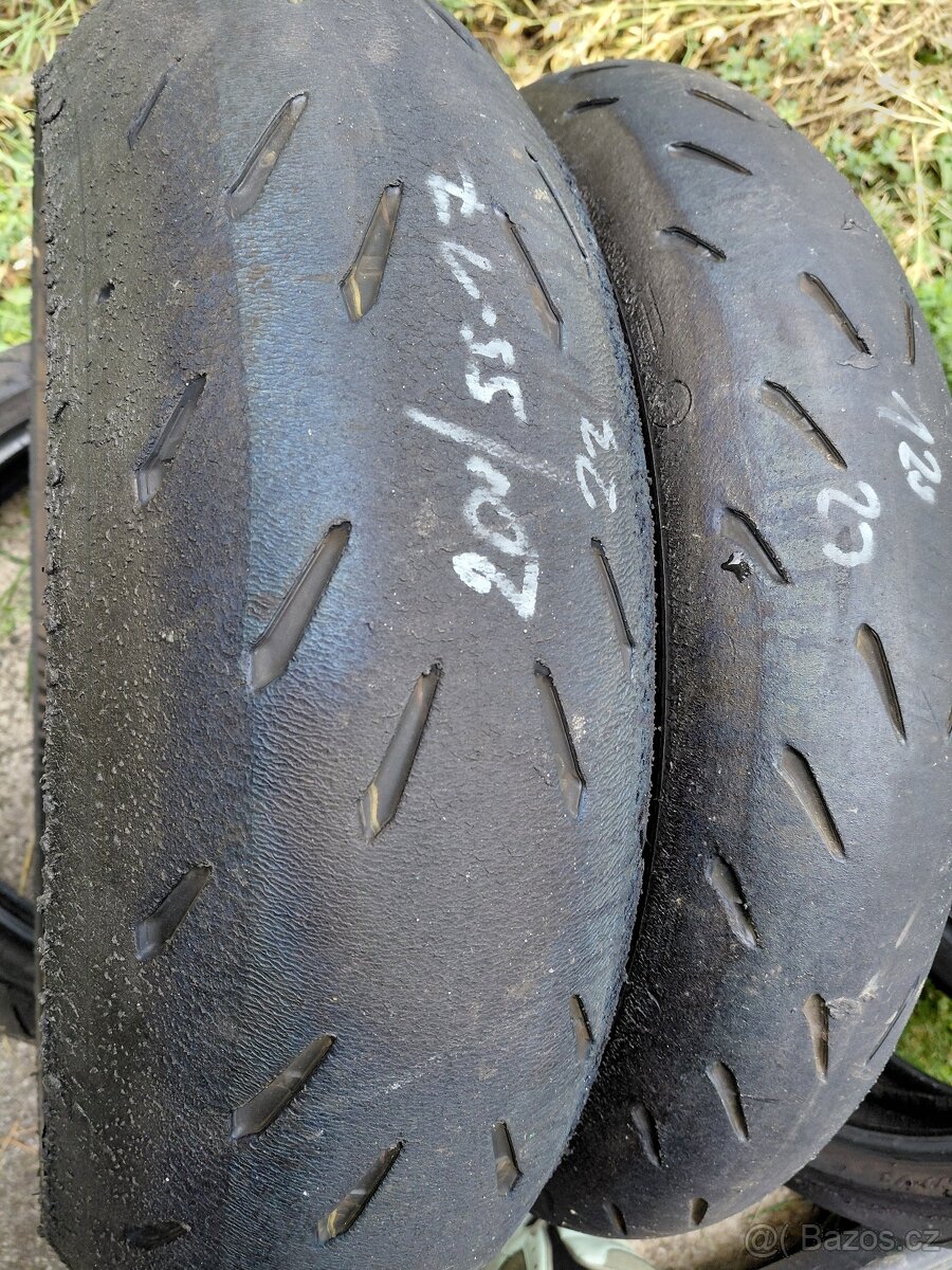 Pneumatiky Michelin 120/70-17 + 200/55-17 - 3