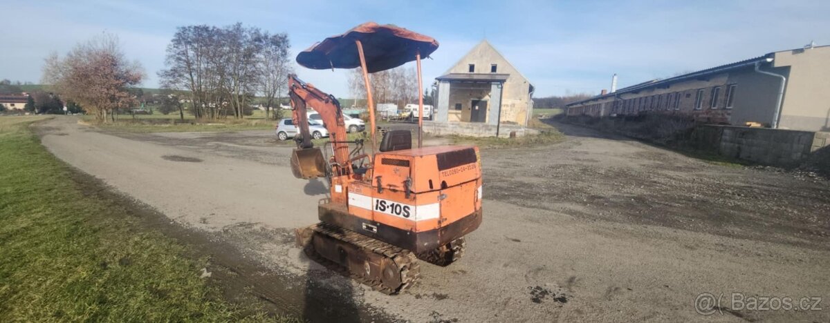 JAPONSKÝ MINIBAGR IHI IS10S 1200KG - 3