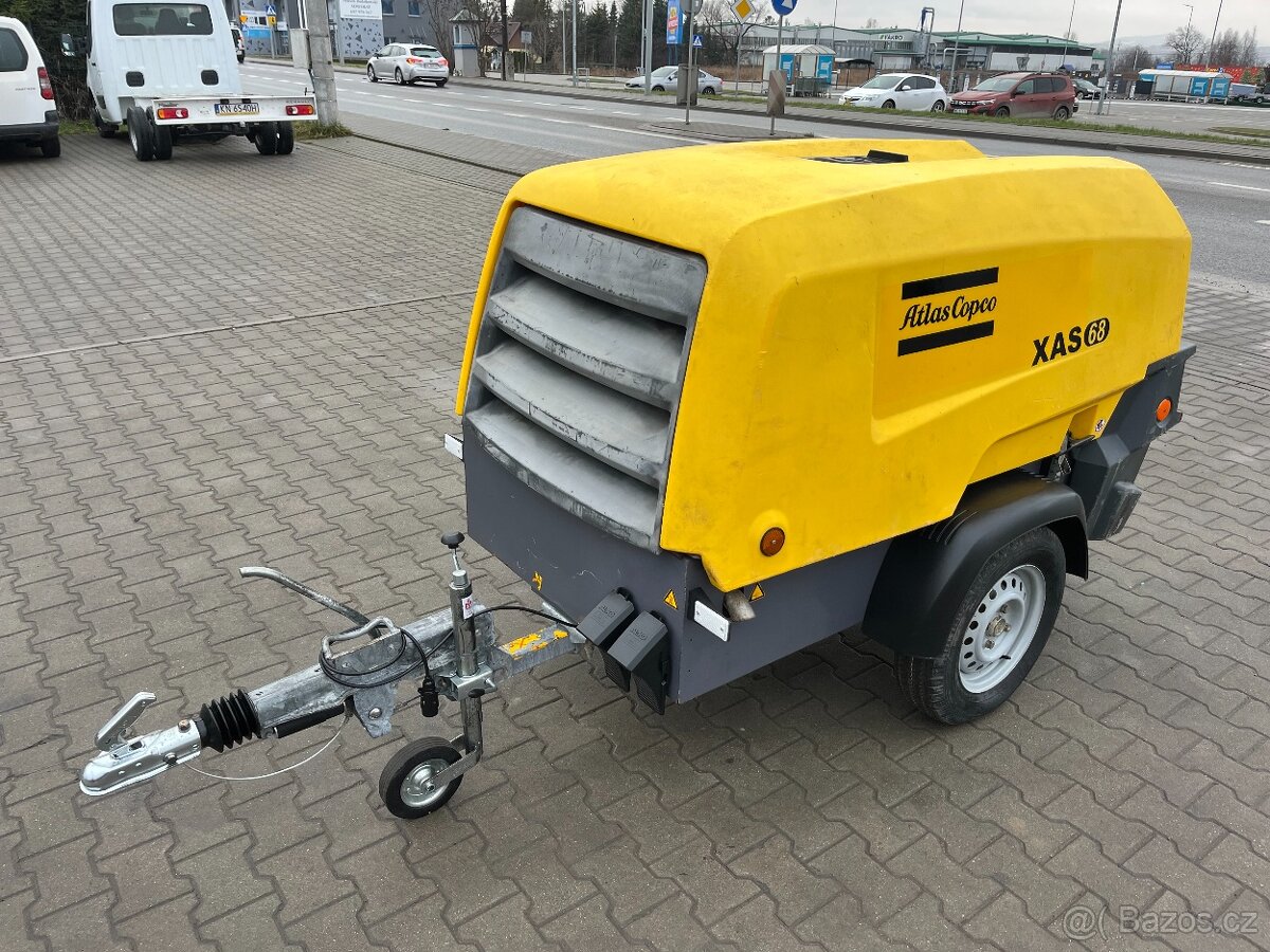Mobilní přívěsný kompresor Atlas Copco XAS 68, 2018rv - 3