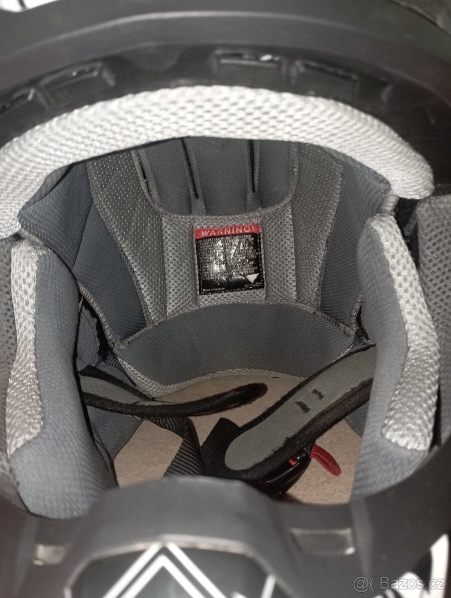 Moto helma vel. L + brýle - dobrý stav - 3