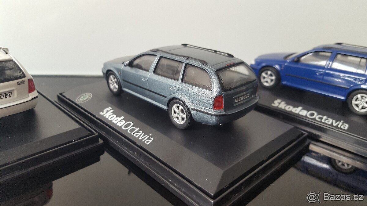 PRODÁM - modely Škoda Octavia Combi Tour 1:43 ABREX - 3
