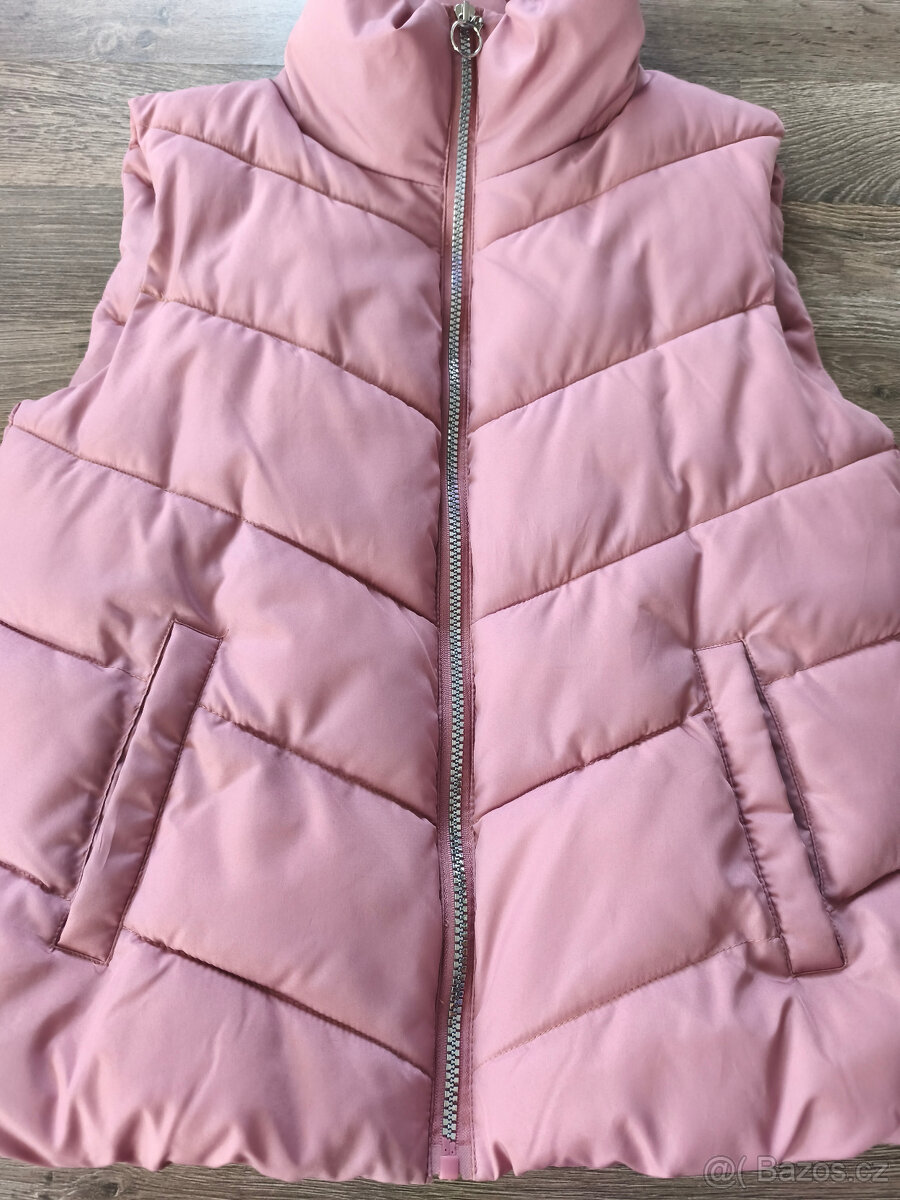 Dámská růžová vesta Jacqueline de Yong JDY - vel. S - 3