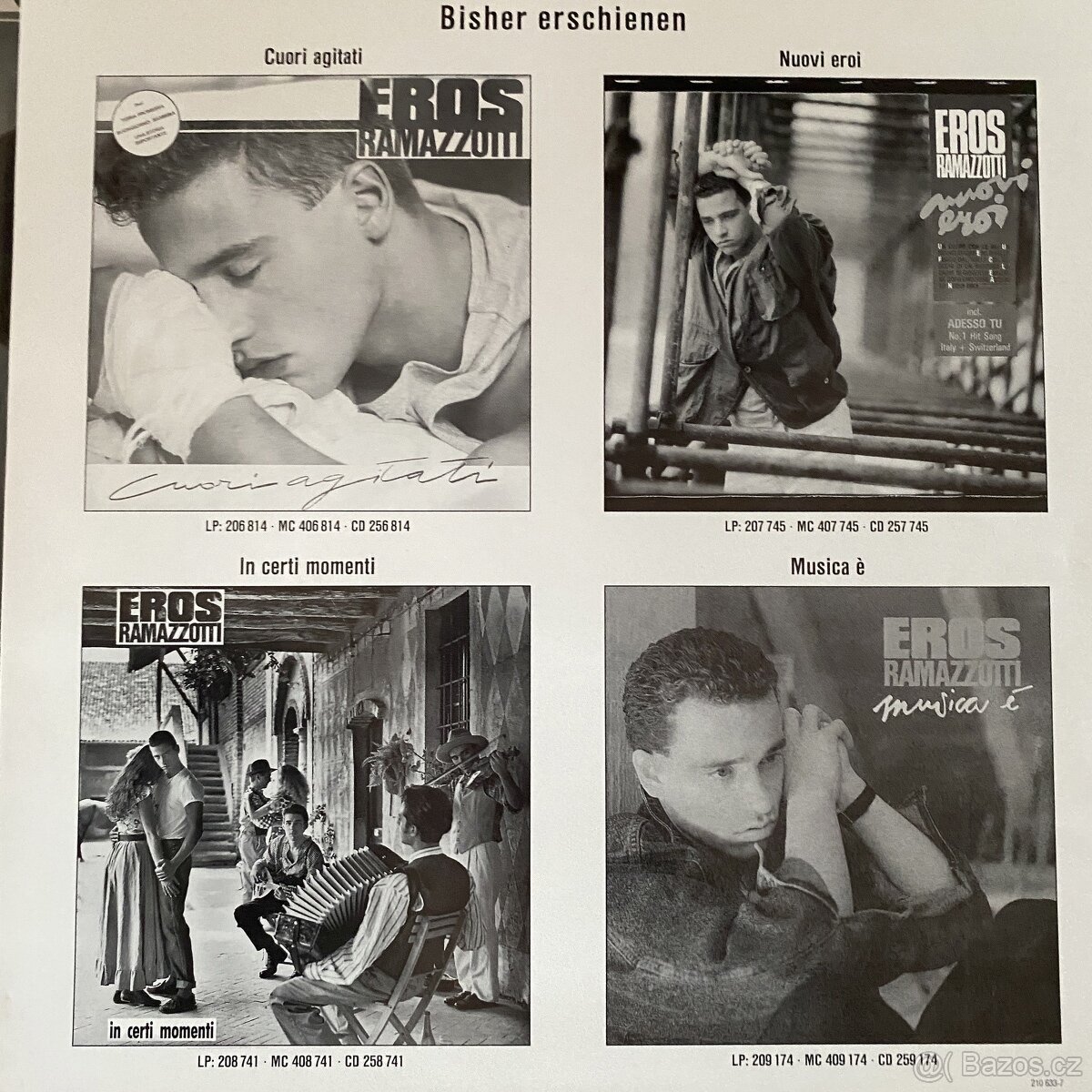 Eros Ramazzotti - In Ogni Senso. LP - 3