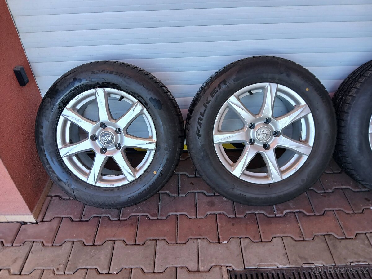 FIAT FREEMONT ALU OZ R17" SE ZIMNÍMI PNEU - 3