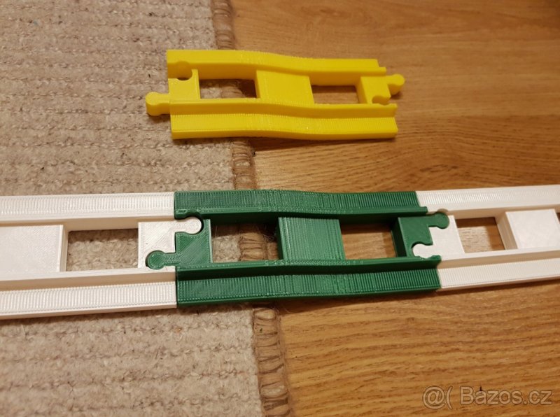 Duplo vlak, kolej přejezdy - 3