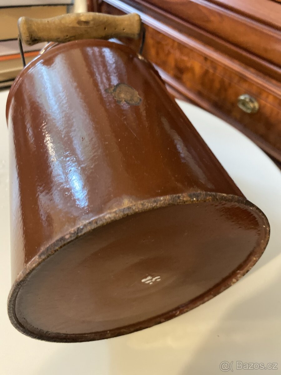 SMALTOVANÁ BANDASKA 3 l, CEDNÍK 31 cm - 3