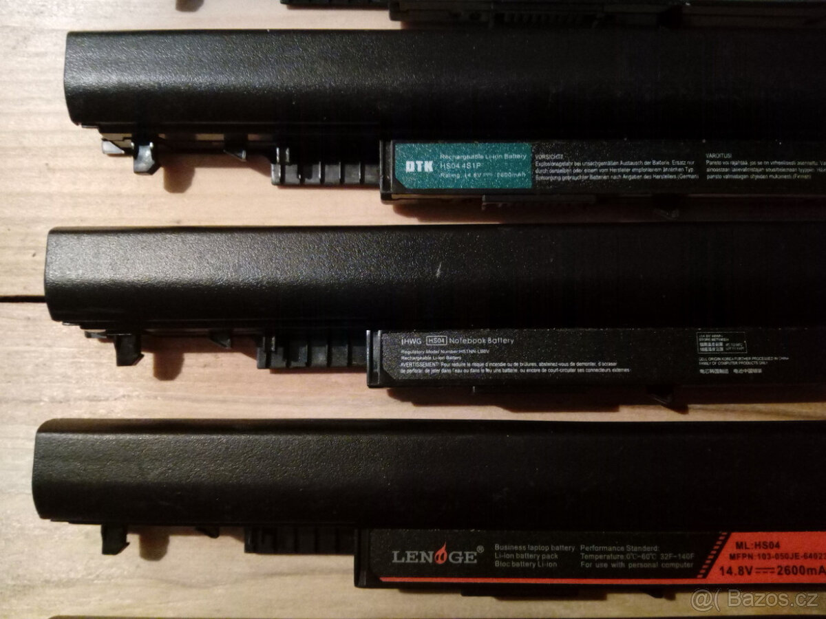 baterie HS04 pro notebooky HP 240,255 a řady Pavilion (4hod) - 3