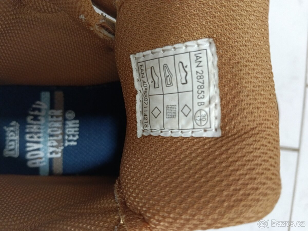 Jarní kotníkové boty vel.30 - 3