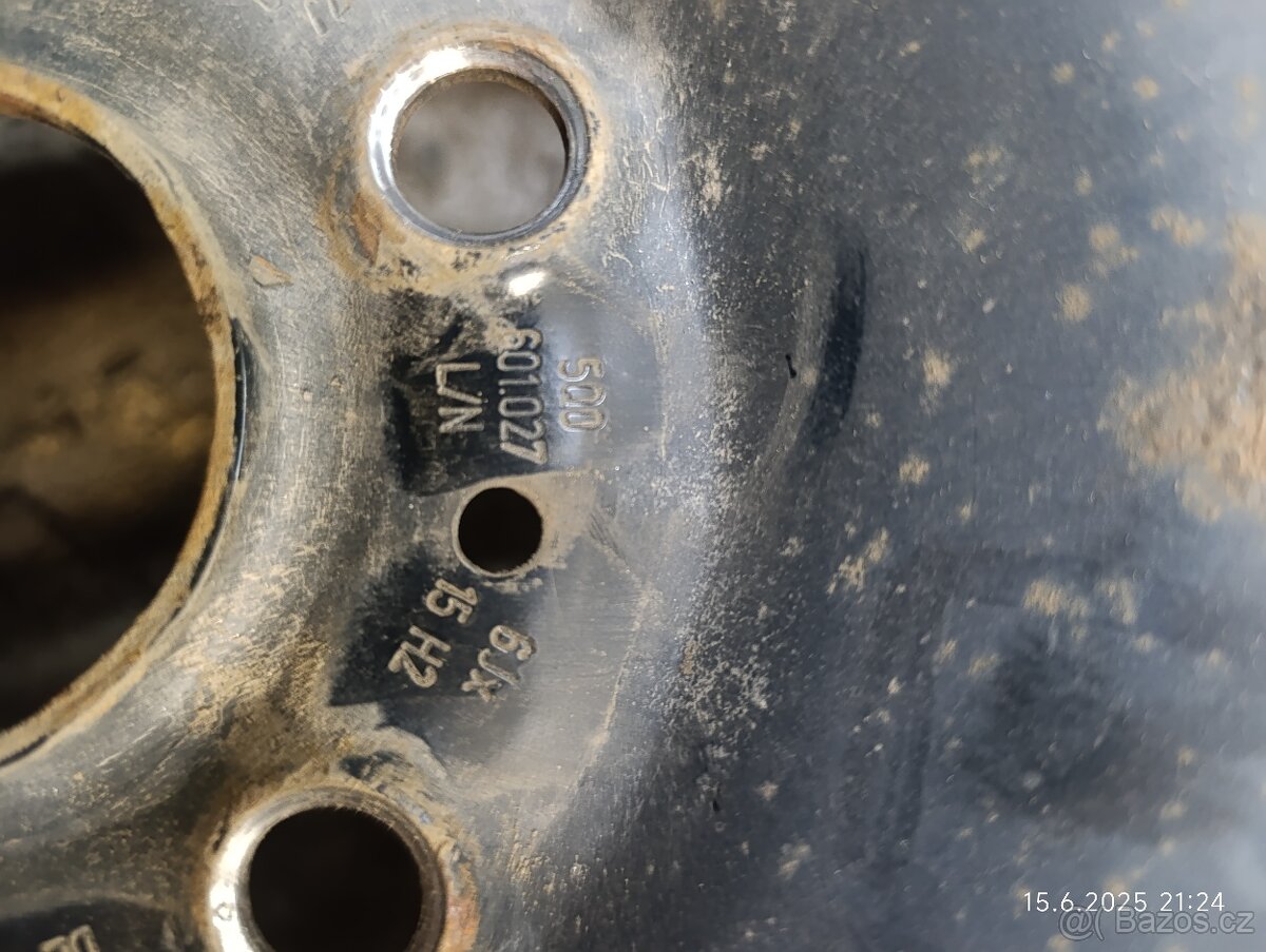 Plechové disky 5x112 r15 - 3