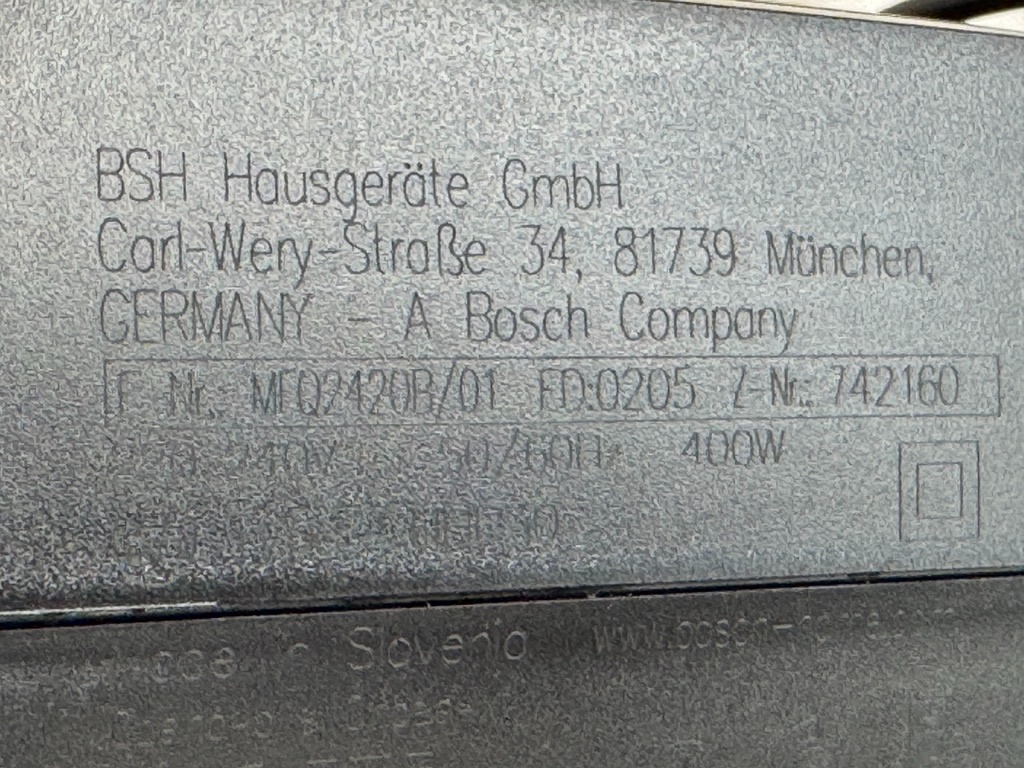 El. šlehač BOSCH - 3