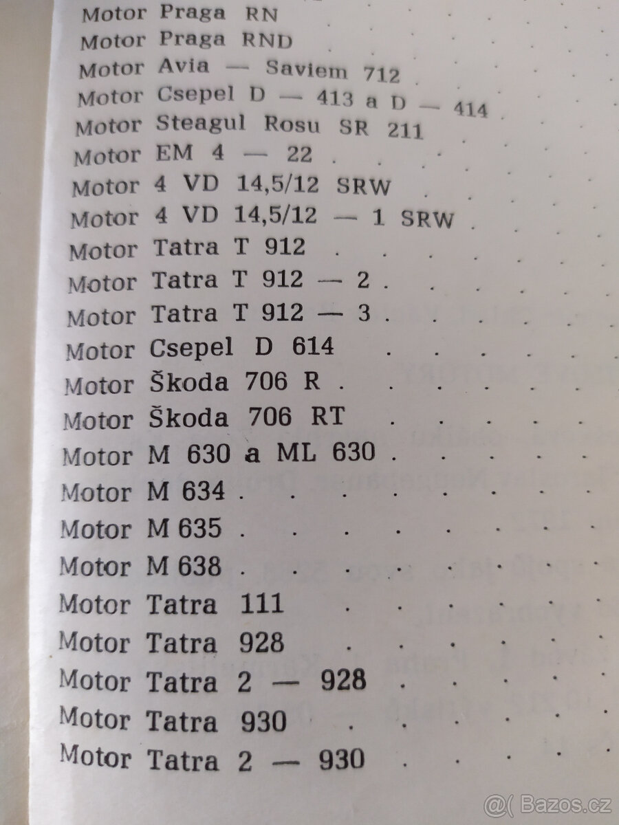 AUTOMOBILOVÉ MOTORY, 1972 - 3