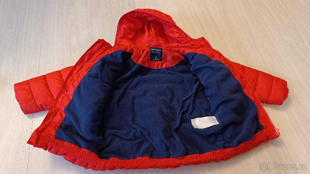 Zimní bunda velikost 98 - 3