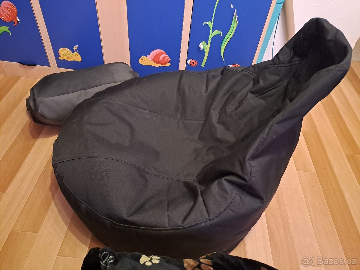 sedací vak Bag4U color černý - 3
