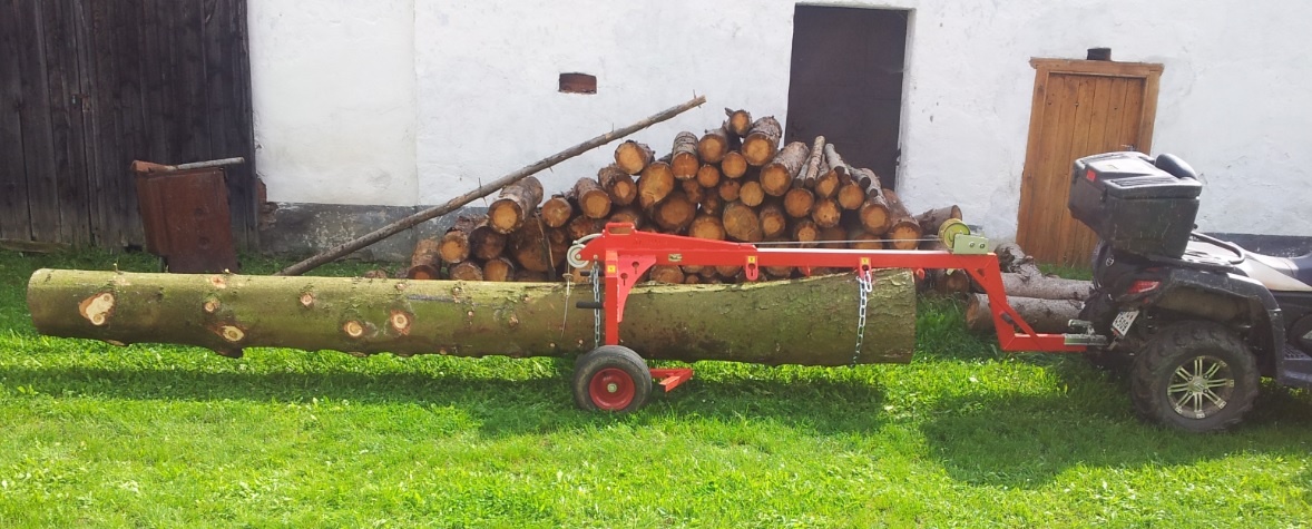vozík na klády - 3