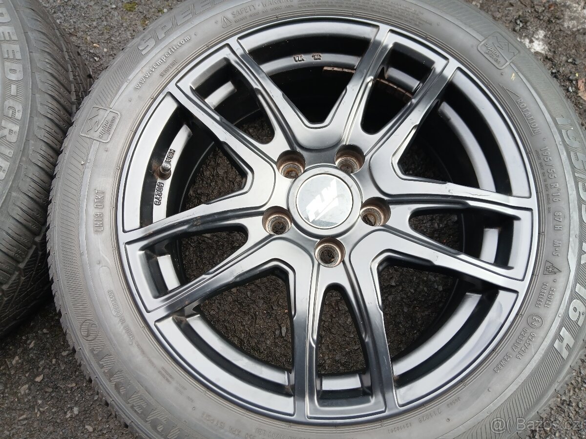 Sada ALU kol Proline 195/55R16 zimní - 3