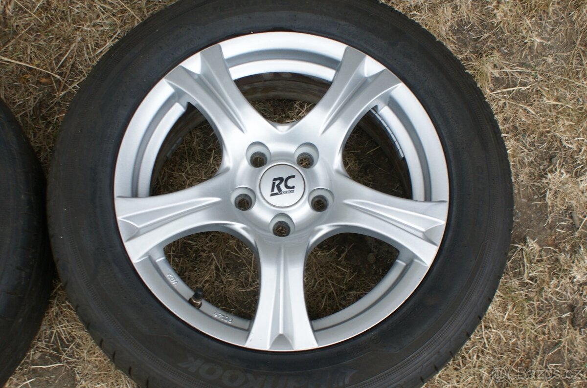 R16 alu kol na vozy Ford Volvo letni pneu 215/55/16 - 3