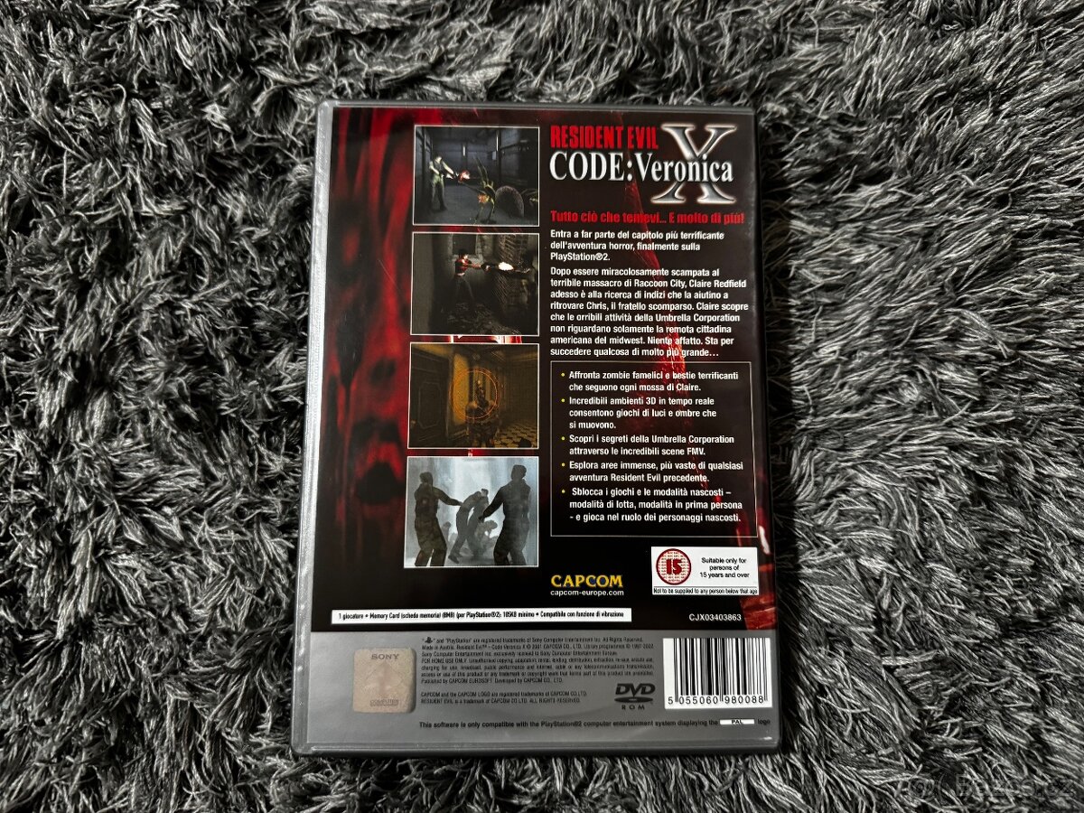 Resident evil code Veronica X PS2 - 3