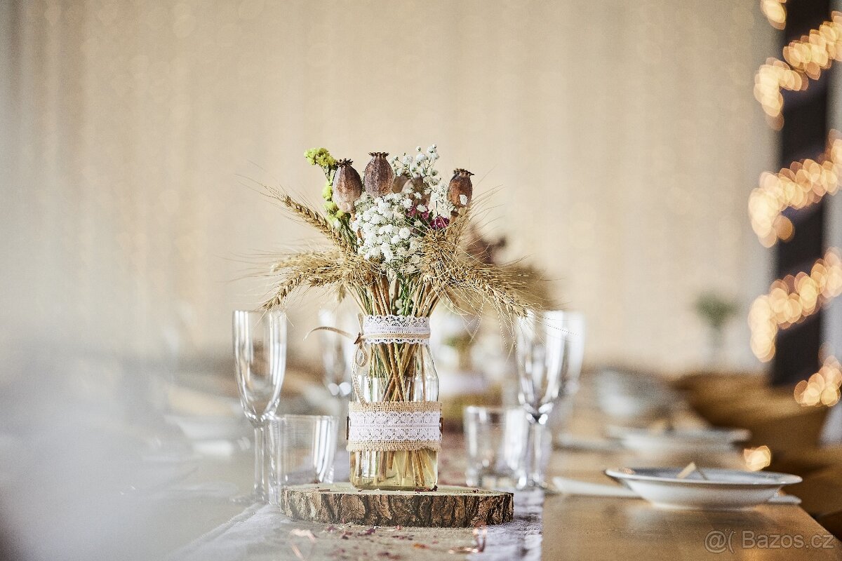 Svatební dekorace, dekorace na svatbu - 3