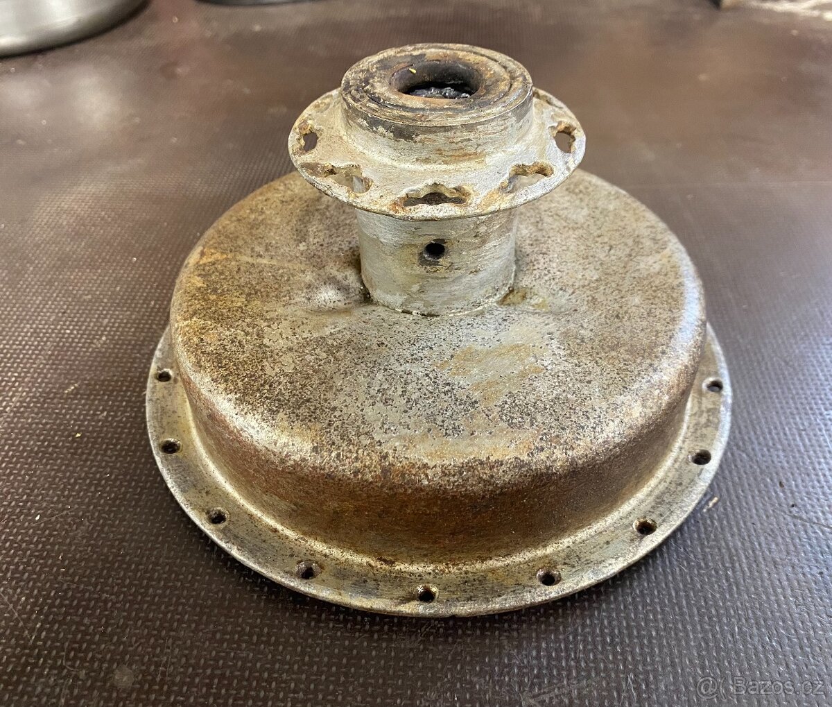 Přední kolo Jawa Pérák FJ Zbrojovka se štítem 150mm - 3