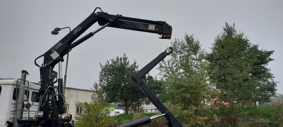 Nosič kontejnerů MAN F2000 TYP 26 314 s jeřábem - 3