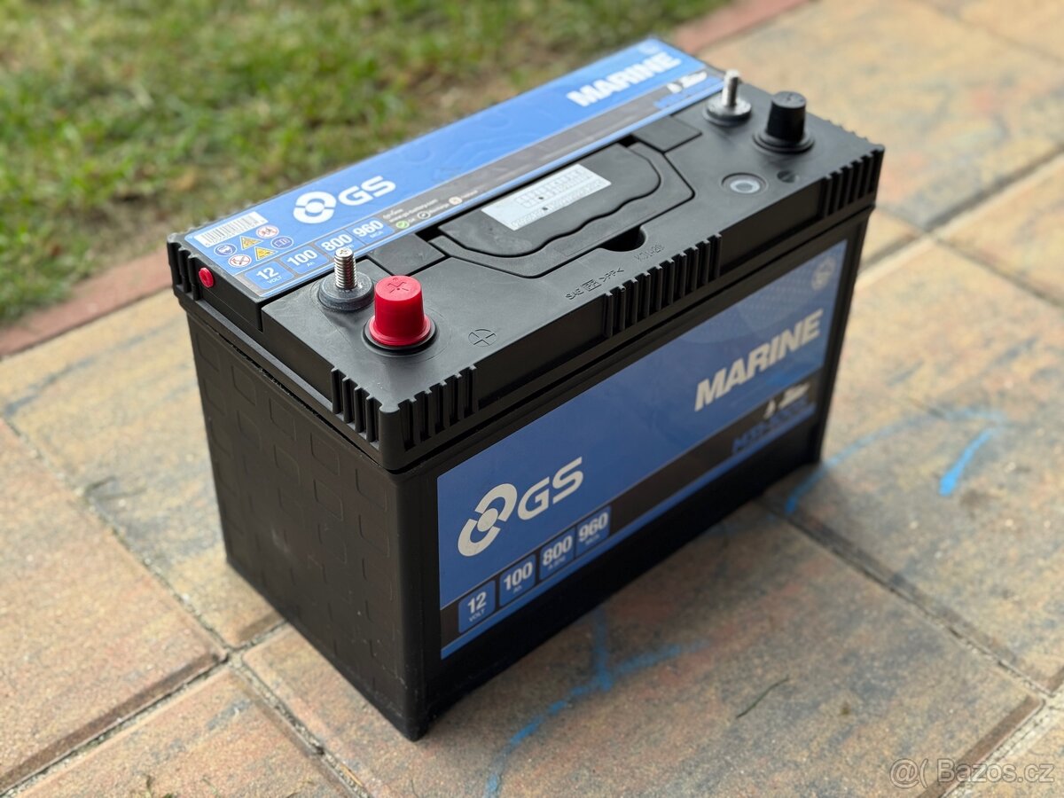 Trakční baterie GS (YUASA) Marine M31 Dual 100Ah 800A - 3