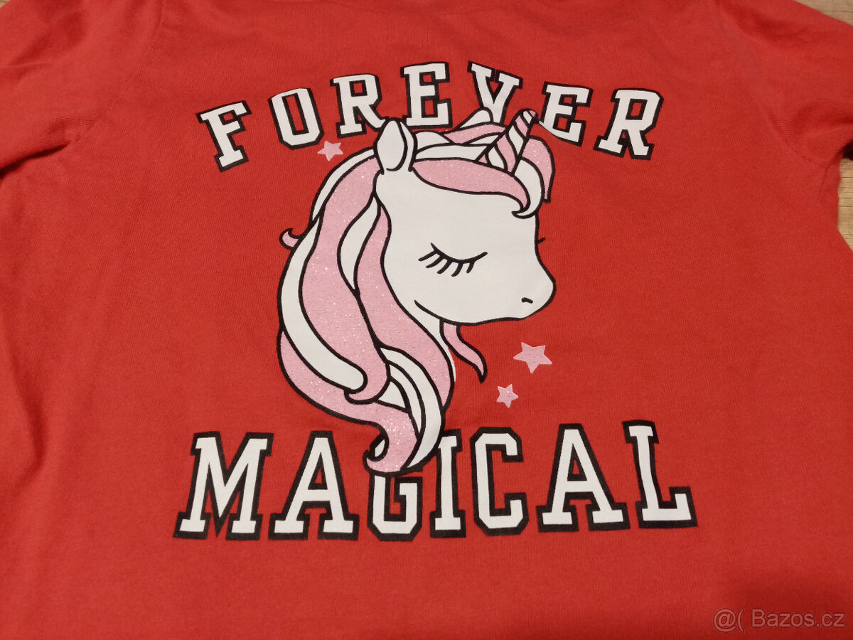 šaty/tunika HM unicorn vel. 110/116 - 3