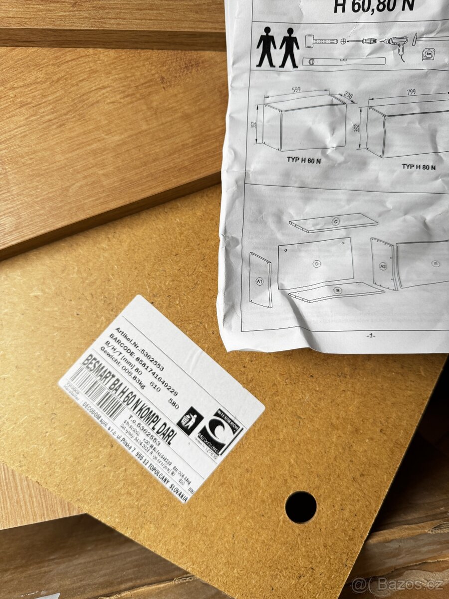 Nová horní skříňka BE SMART H30 - 3