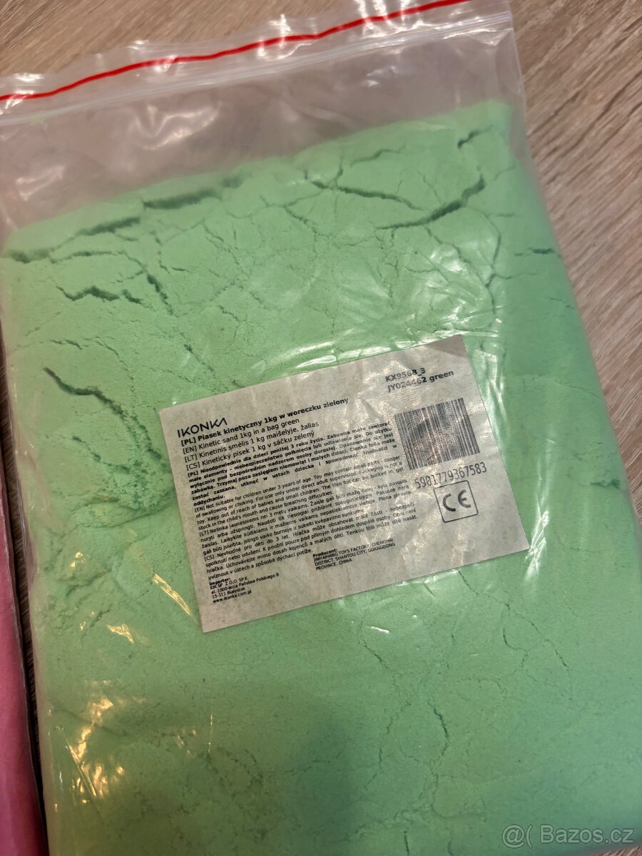 Kinetický písek - 3