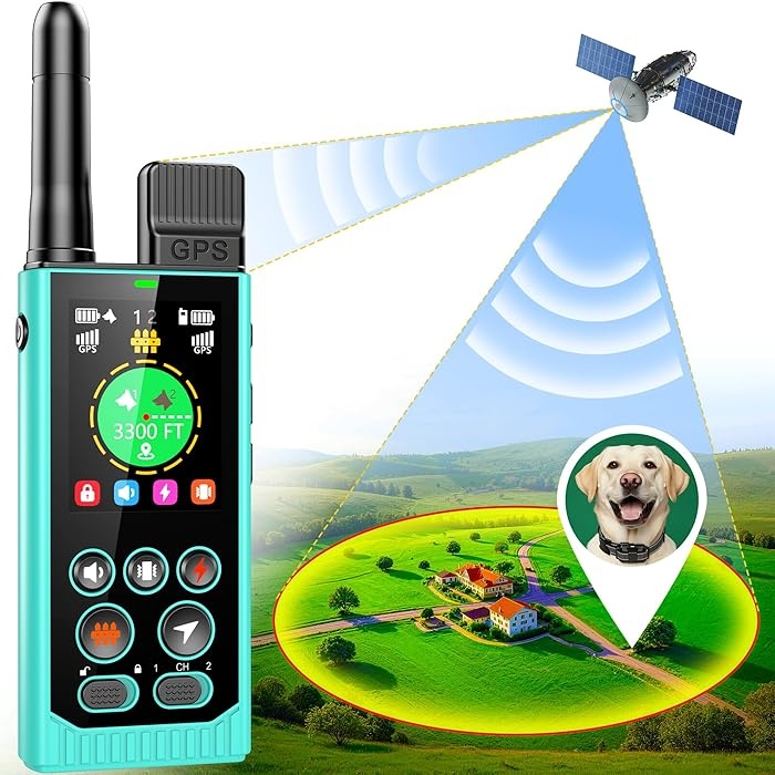 3v1: Výcvikový obojek, GPS neviditelný plot a GPS tracker - 3