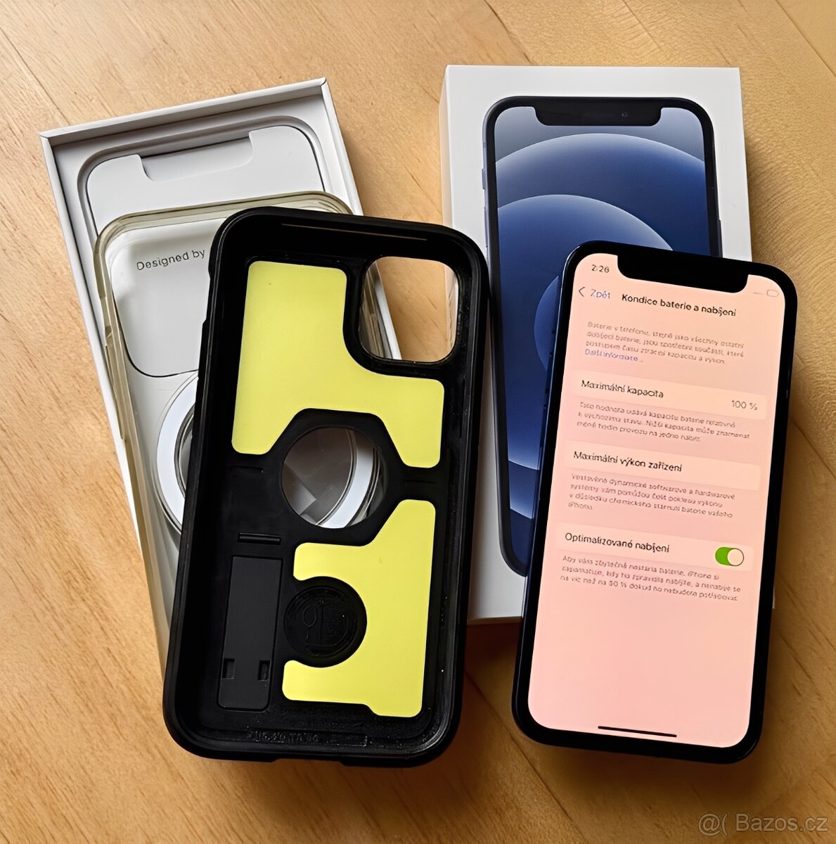 iPhone 12 Mini Modrá BATERIE 100% TOP - 3