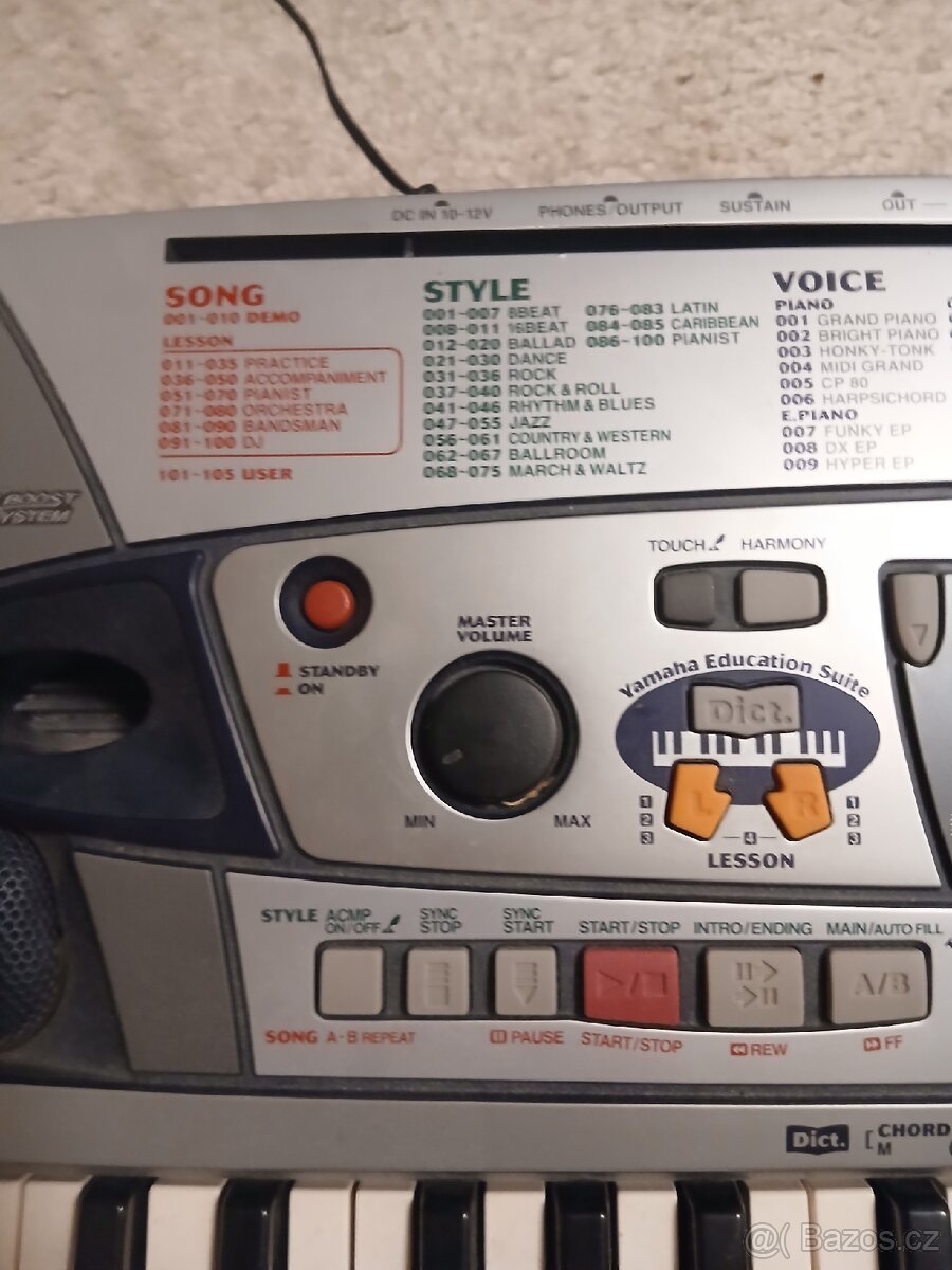 Yamaha PSR-280, použité - 3