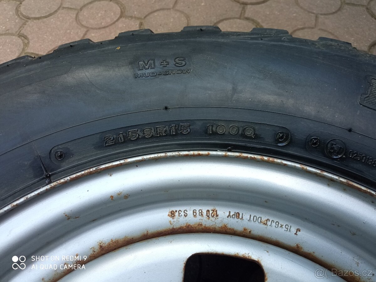 Prodám ocelový disk R15x6J 6x139.7 - 3