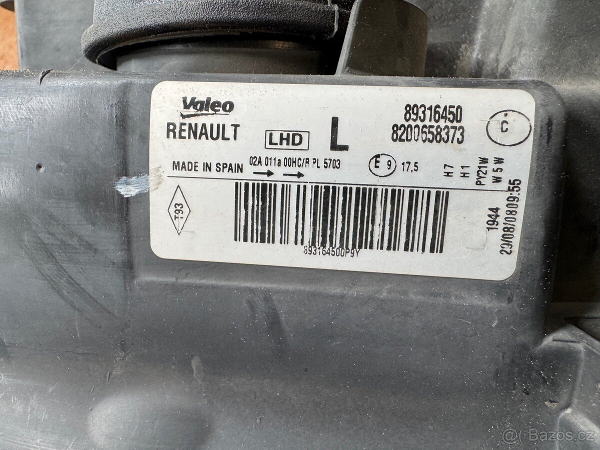 Světlo LEVÉ RENAULT MODUS 89316450 - 3