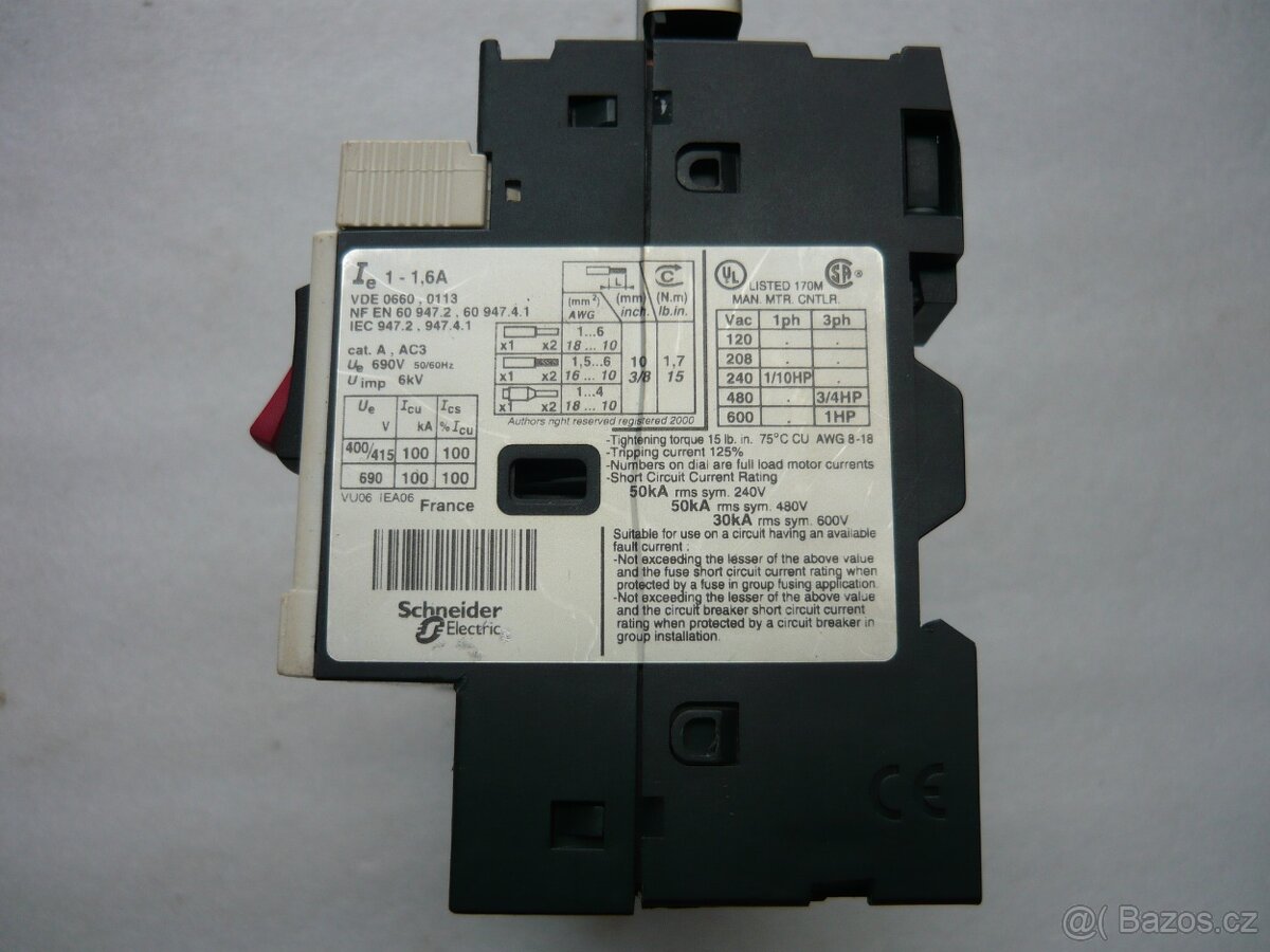 Motorový spouštěč PKZM0 MOELLER - 3