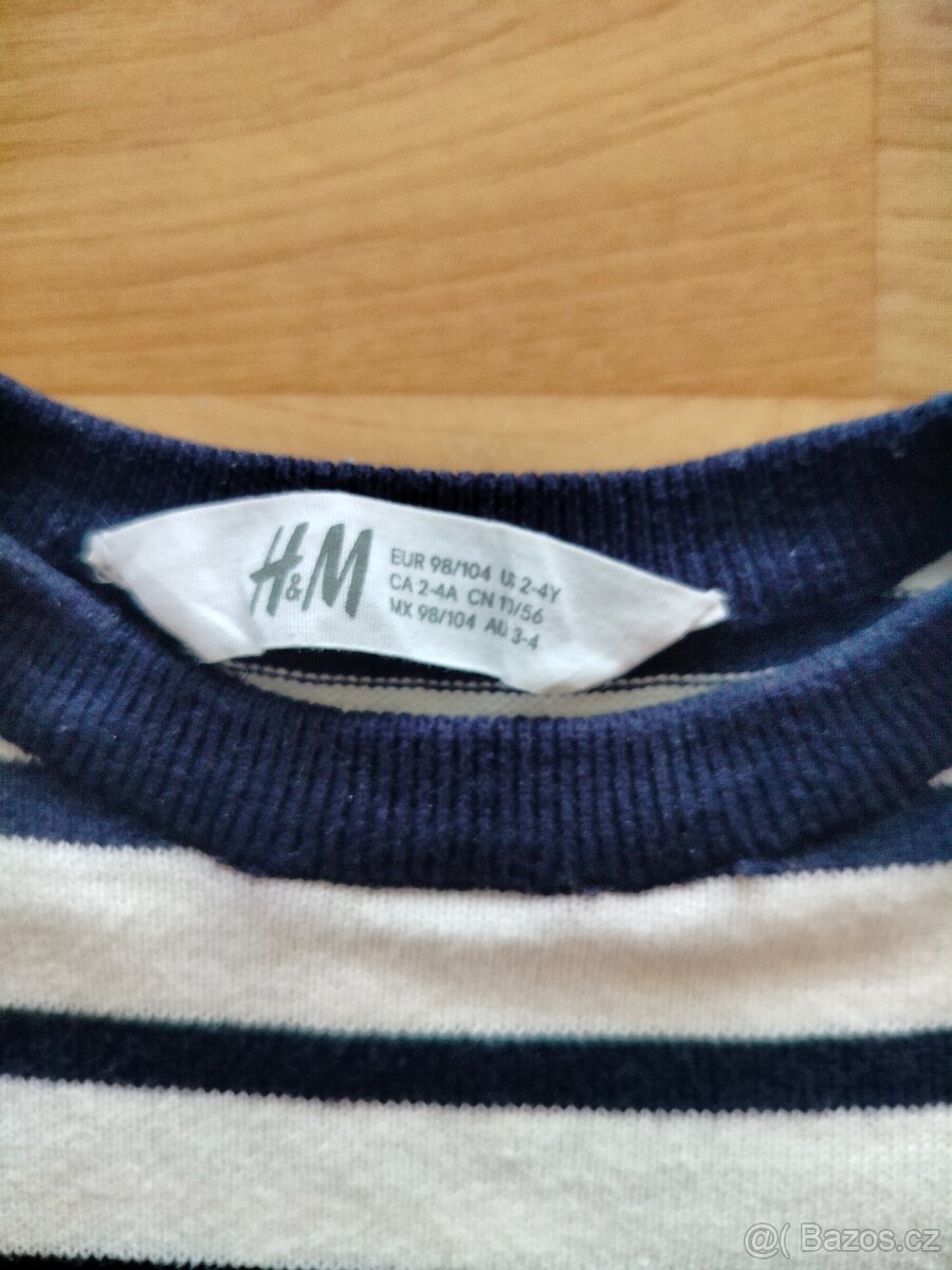Chlapecký svetr H&M, vel. 98/104 - 3