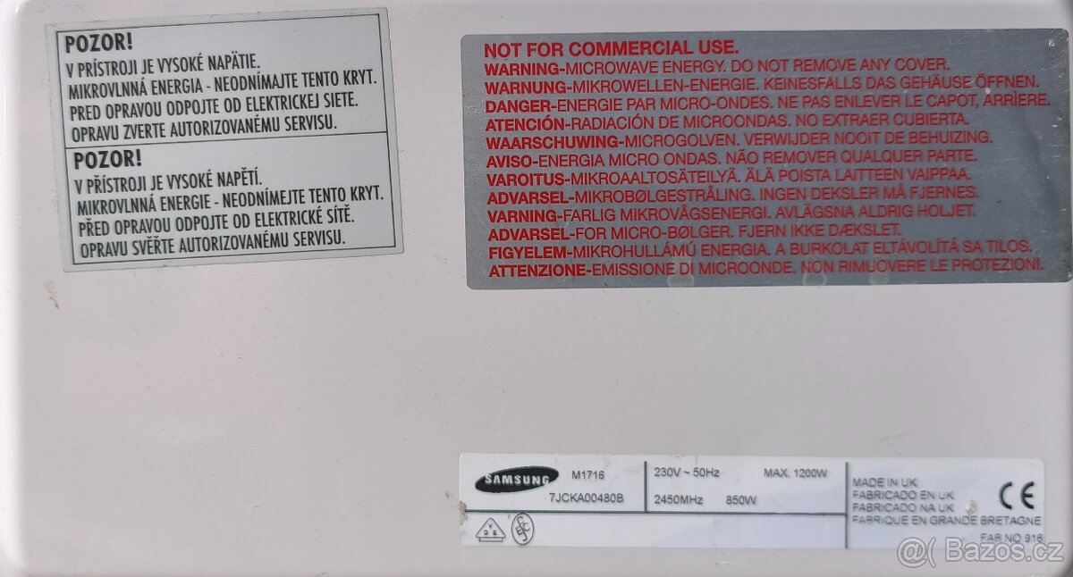 Mikrovlnná trouba Samsung - 3