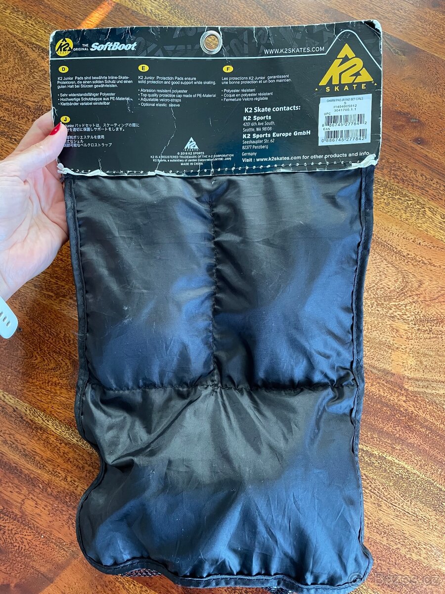 CHRÁNIČE NA BRUSLE VELIKOST S - 3