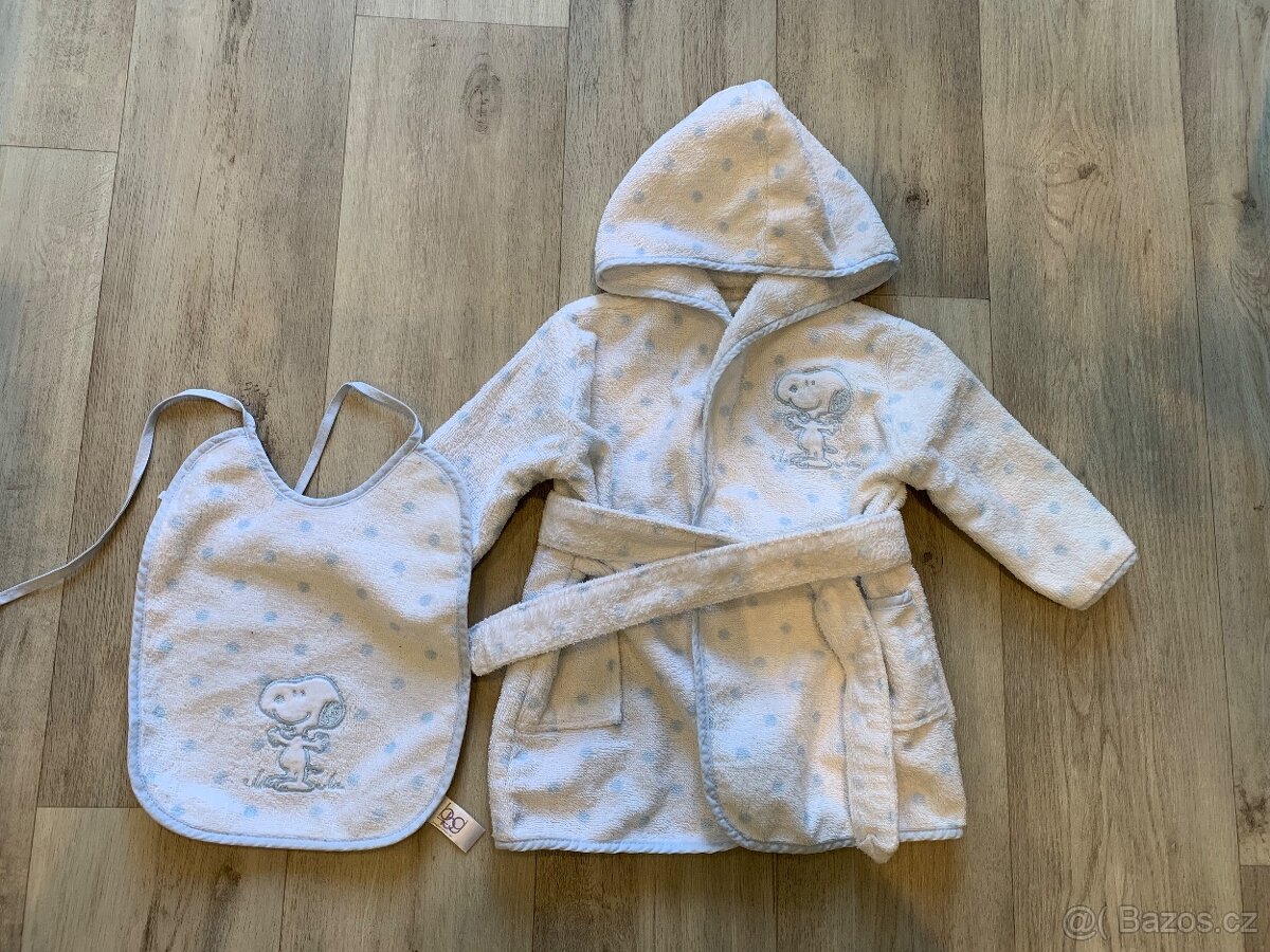 Župan pro chlapečka 6-12m Snoopy - 3