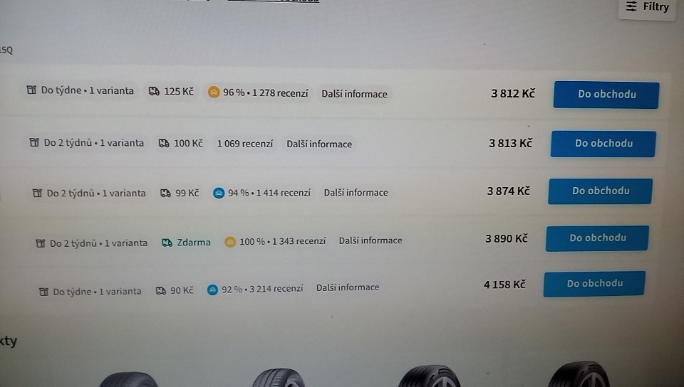 pneumatiky 265/70 R17 4x4 M/T cca 800km najeto, jako NOVÉ
