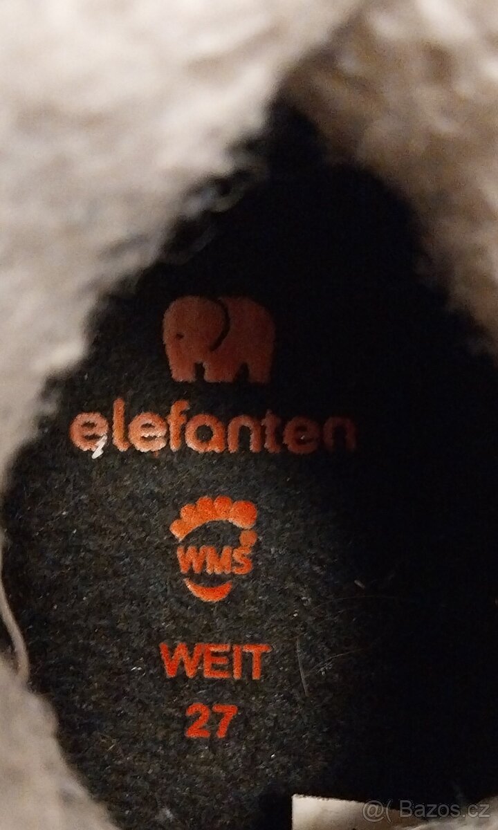 Kožené boty Elefanten vel.27 jaro/podzim - 3