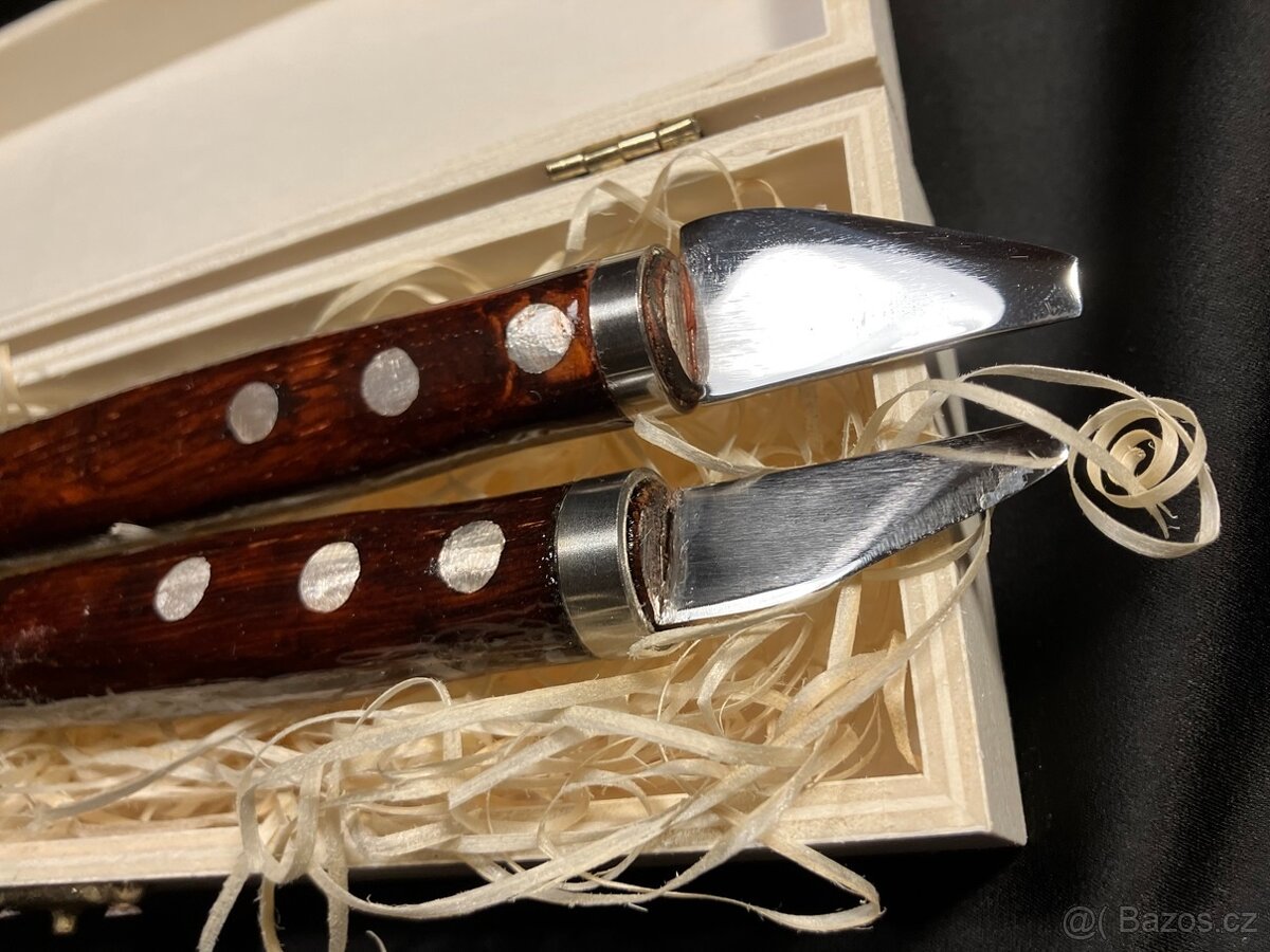 Bonsai, Bonsaj, nožové dláta na jiny, sada - 3