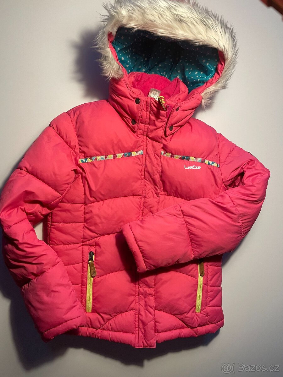 Dívčí zimní lyžařská bunda WEDZE vel.143-150 lok. Prostějov - 3