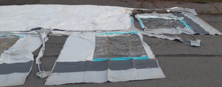 Stanová předsíň pro karavan cca 4,5m - 3