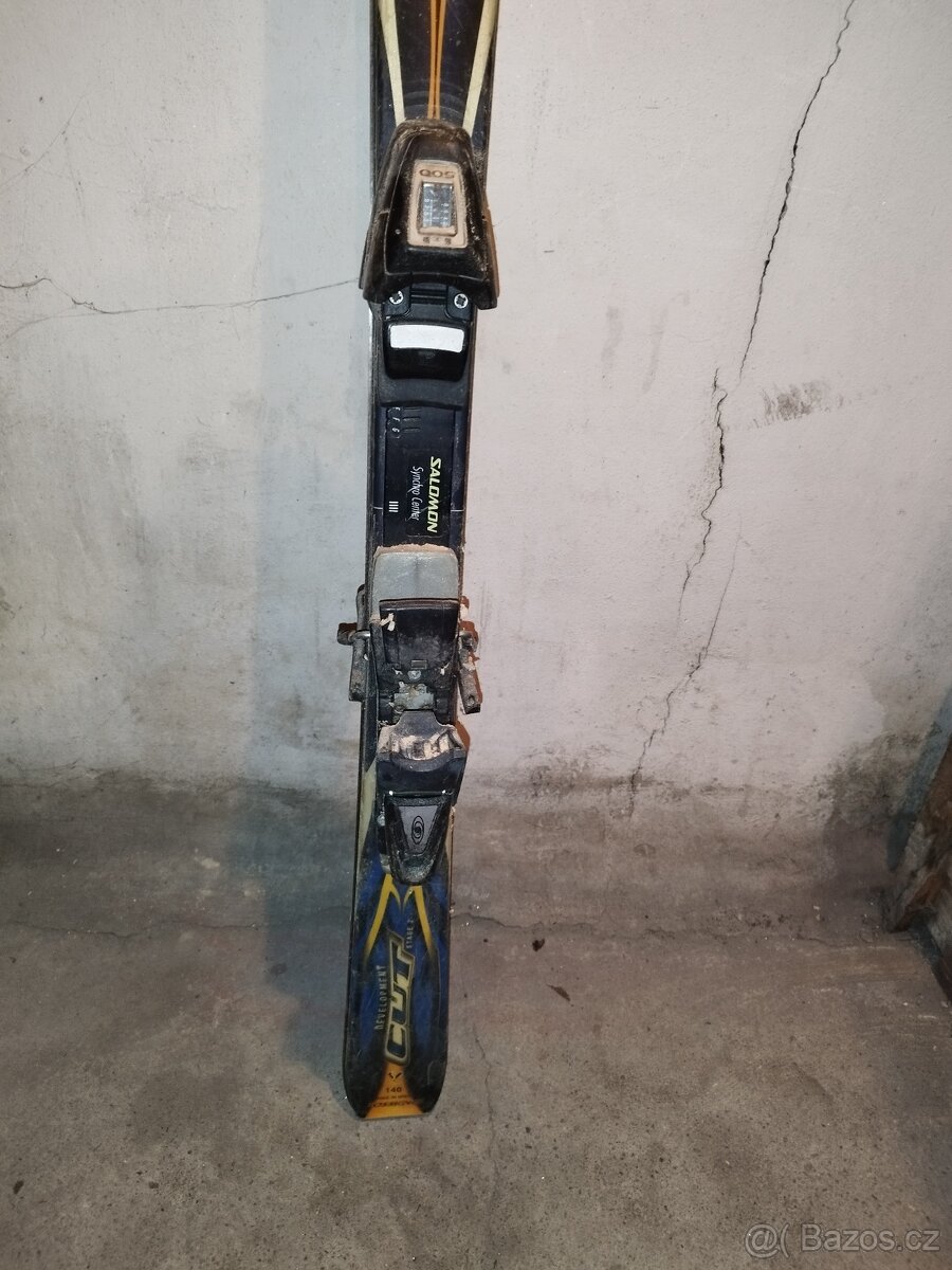 ROSSIGNOL dětské lyže s vázáním SALOMON - 3