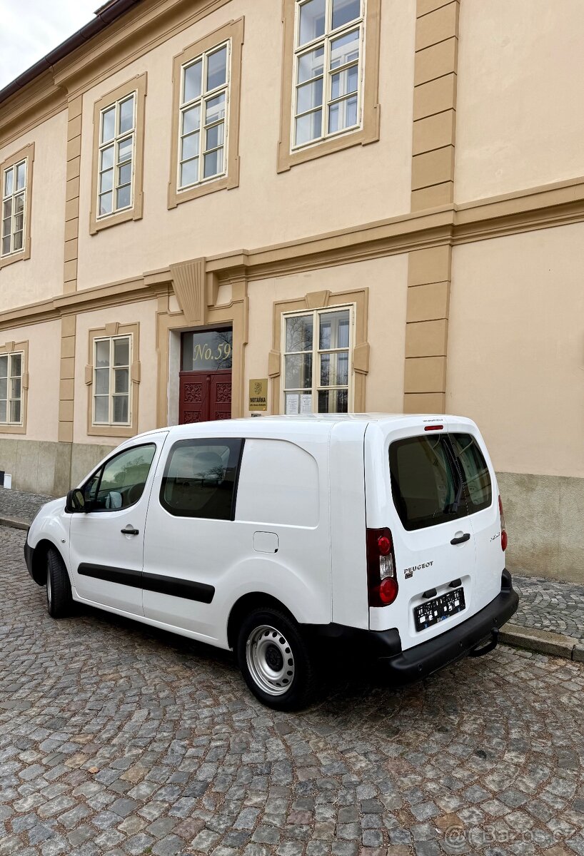 Peugeot Partner Maxi 1.6HDi 73kw koup.ČR DPH Klima 2.Majitel - 3