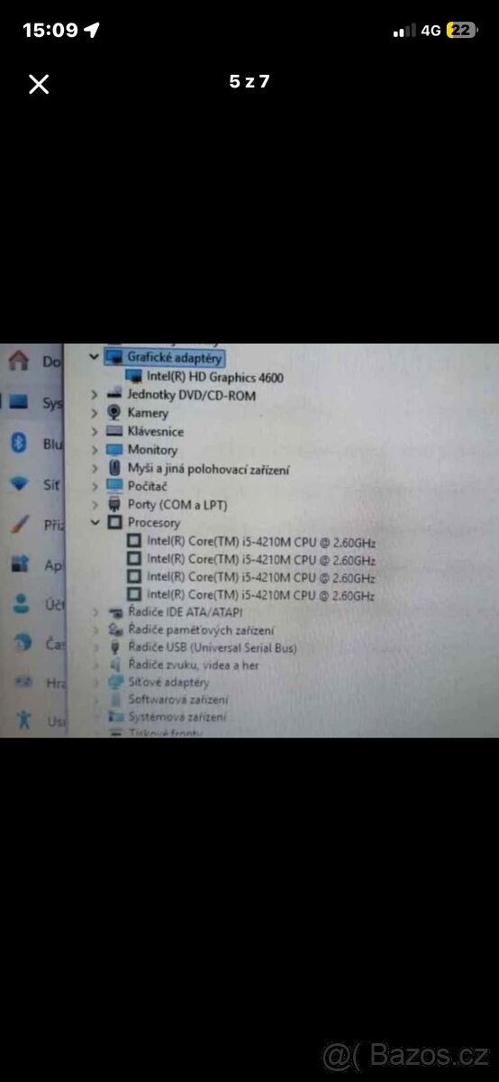 NOTEBOOK HP S NABÍJEČKOU. PROSÍM PŘEČÍST INZERÁT CELÝ - 3