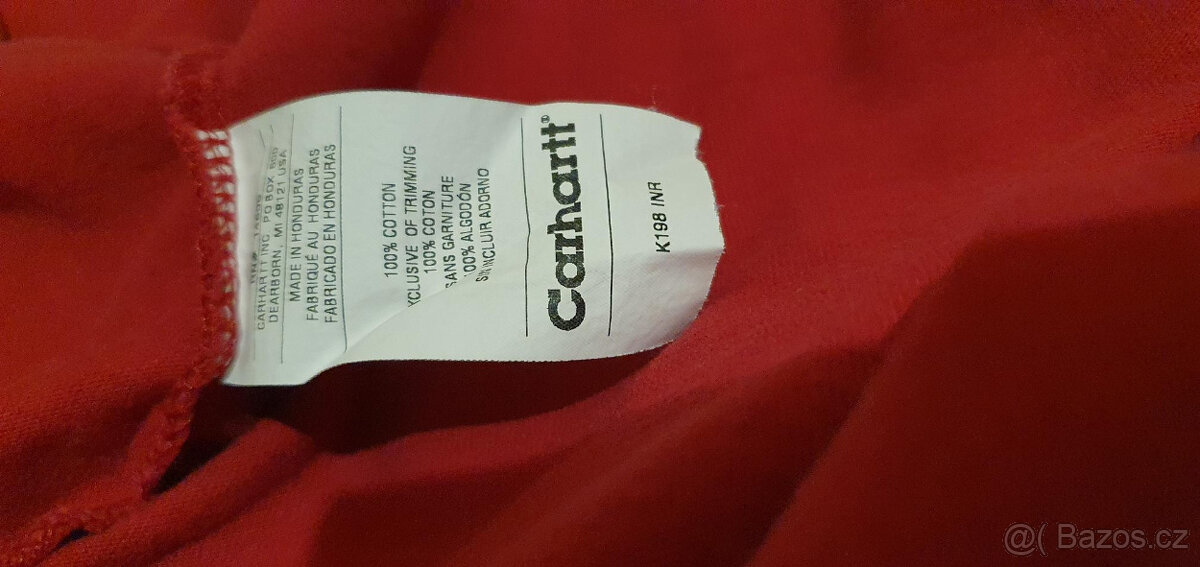 Tričko WORK Carhartt Originál XL Relaxed Fit - 3