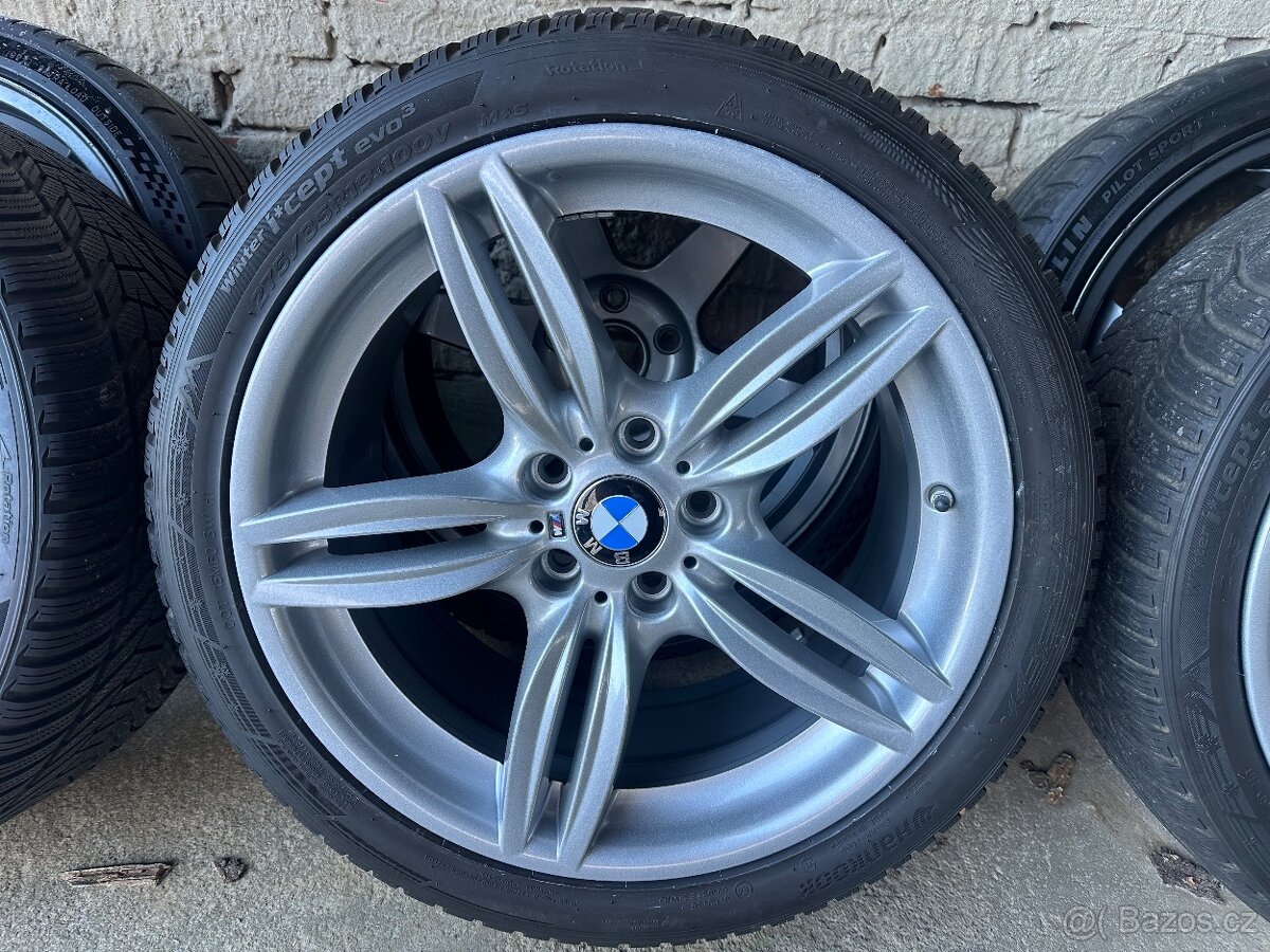 Disky BMW 351M R19 nové s zimními pneu Hankook - 3
